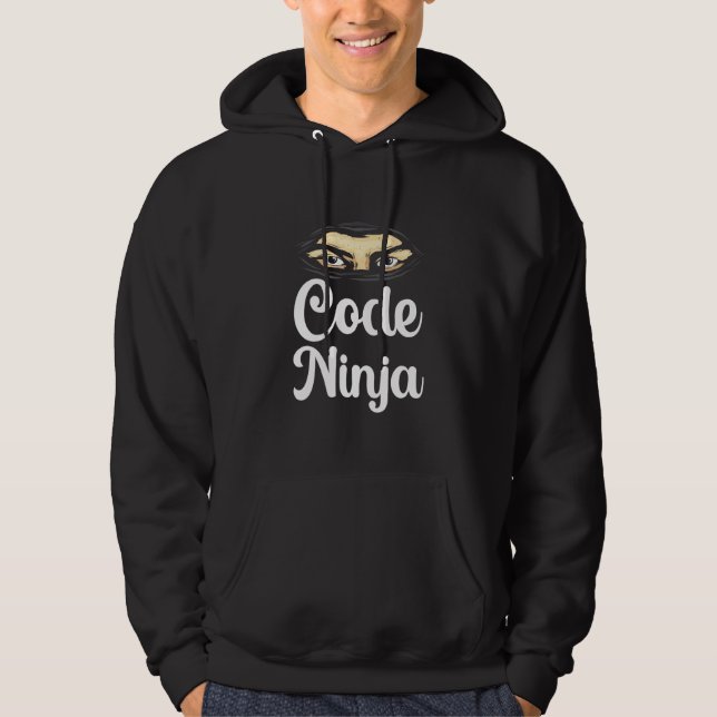Coding Programmer Nerd Software Developer Geek Cod Hoodie (Front)