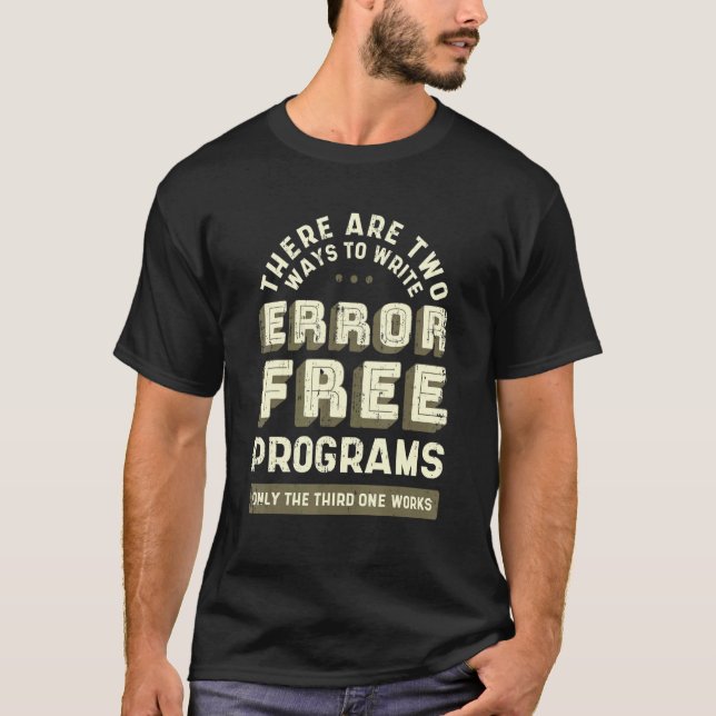 Coding Programmer Programming Software Developer 2 T-Shirt (Front)