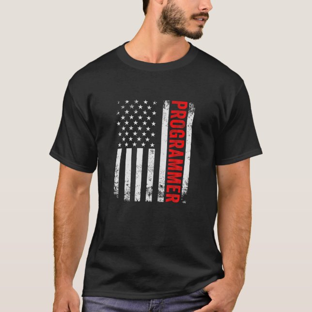 Coding Superpower Funny Coder Programmer Coding Hu T-Shirt (Front)