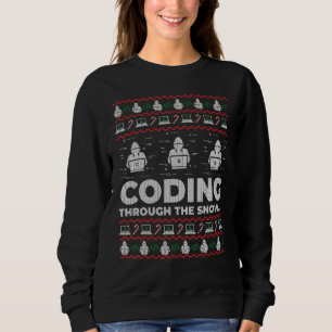 Coding Through The Snow Ugly Christmas Sweater Cod
