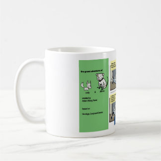 cody & chance Armand le cat comic mug