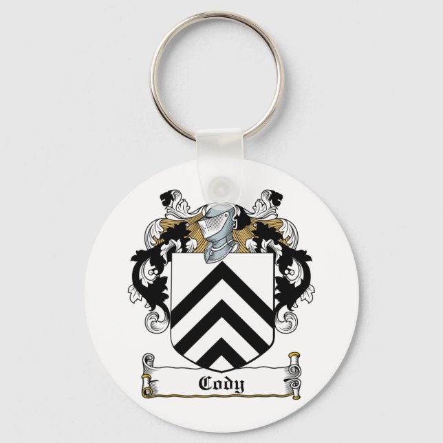 Cody Family Crest Key Ring (Front)