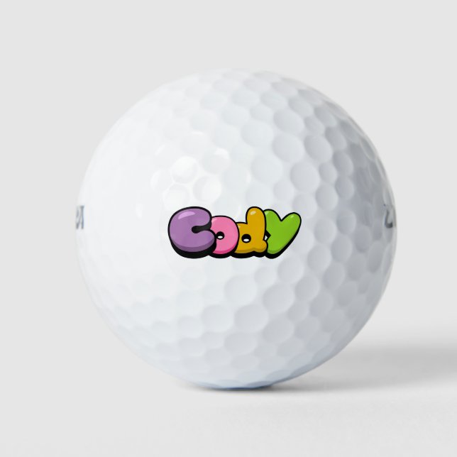Cody Golf Balls (Front)