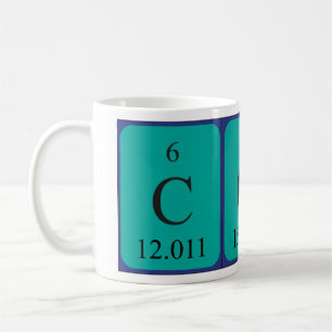 Cody periodic table name mug