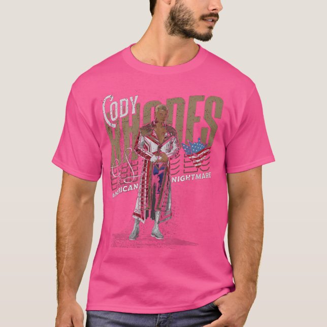 Cody Rhodes Slant T-Shirt (Front)