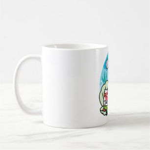 Cody the Lovebird and Friends as Merbirds Coffee Mug