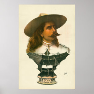 Cody War Kite Poster