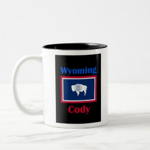 Cody Wyoming Two-Tone Coffee Mug
