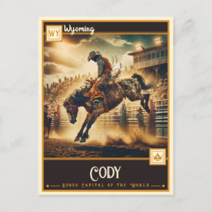 Cody, Wyoming   Vintage Postcard