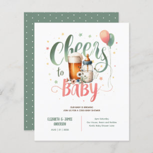 COED Baby Brewing Beers Bottles Cheers Wildflowers