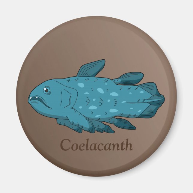 Coelacanth Magnet (Front)