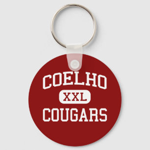 Coelho - Cougars - Middle - Attleboro Key Ring