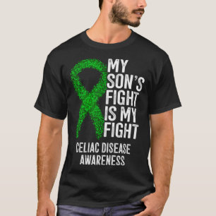 Coeliac My Son's Fight Is My Fight Celiac Disease  T-Shirt