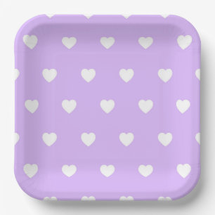 Coeur cardboard plates