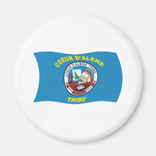 Coeur d'Alene Flag Magnet