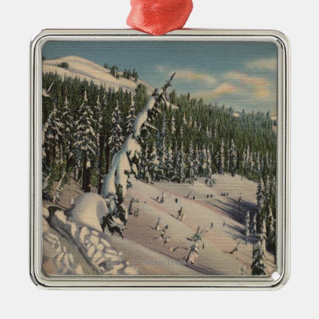 Coeur d'Alene, ID - Coeur d'Alene Metal Ornament (Front)