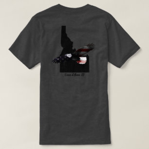 COEUR D'ALENE - SOARING PATRIOT EAGLE IDAHO T-Shirt