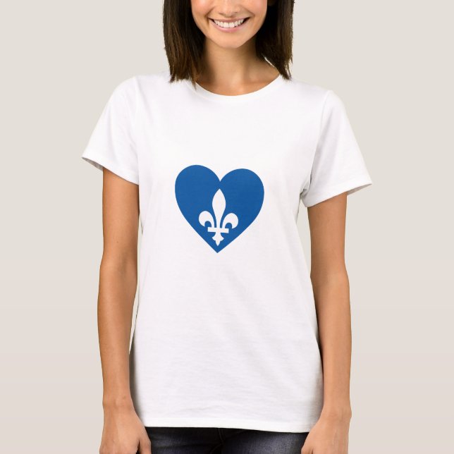 Cœur Québec T-Shirt (Front)