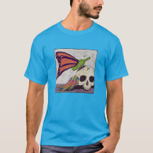 Coexist Skull bird and Bottlefly
