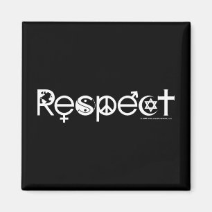 Coexist with Respect - Peace Kindness & Tolerance Magnet