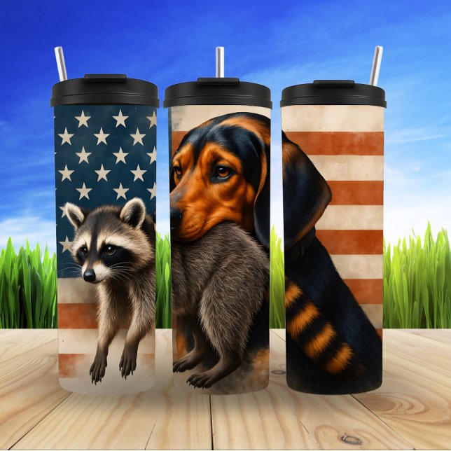 Coexistence, American Countryside Companions Thermal Tumbler (Creator Uploaded)