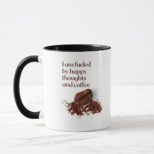 Cofee Bean Mug with quote