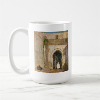 cofee Mug with moroccan traditionnel design