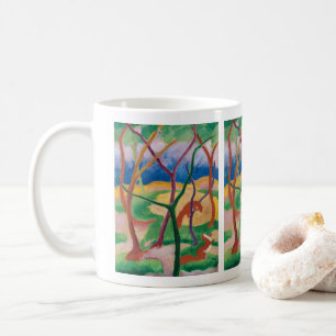 Coffe Mugs, Franz Marc, Weasels at Play 1911 Coffee Mug