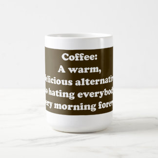 Coffee: A warm, delicious alternative MUG
