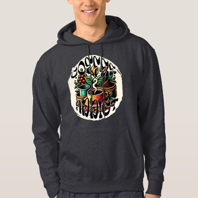 Coffee Addict Hoodie (Front)
