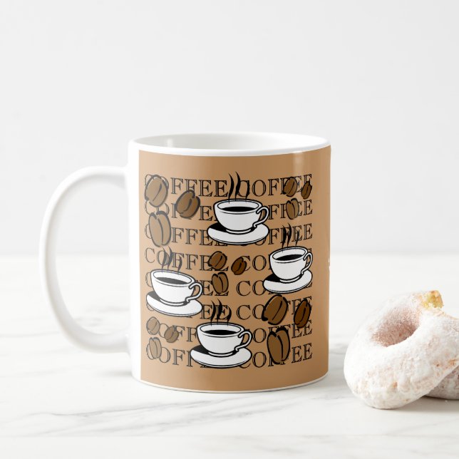 Coffee Addict Mug (With Donut)