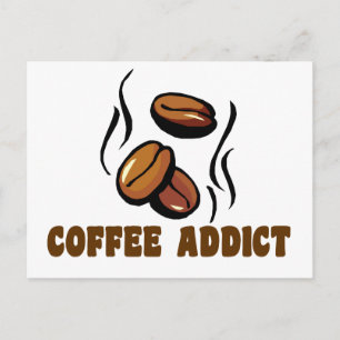 Coffee Addict Postcard
