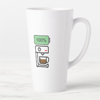 Coffee addiction design latte mug