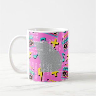 Coffee and '80s Music in Georgia Coffee Mug