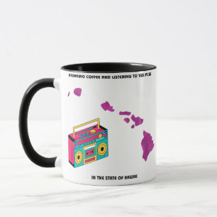 Coffee and '80s Music in Hawaii  Mug