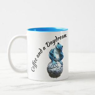 Coffee And A Daydream Two-Tone Coffee Mug
