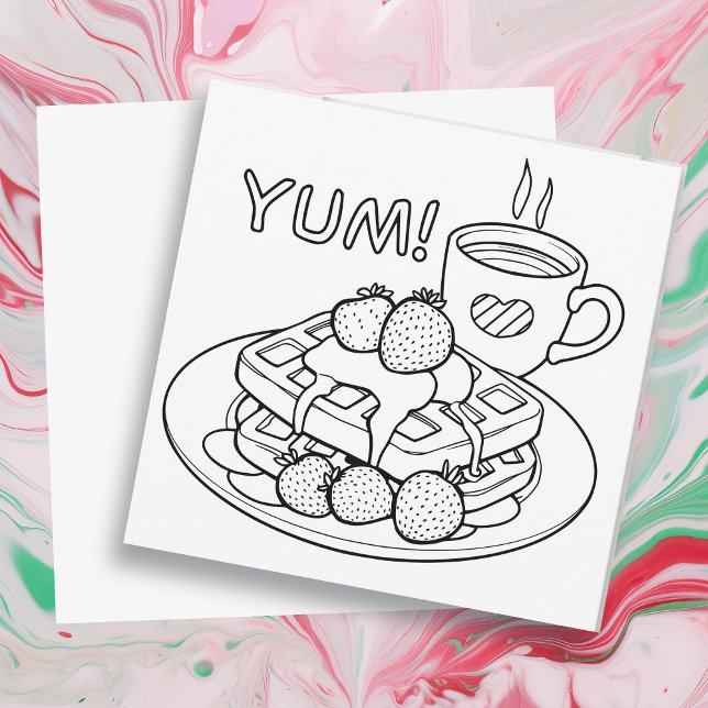 Coffee and Bagel | Colour Me (Creator Uploaded)