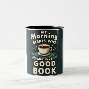 Coffee and Book Mug 