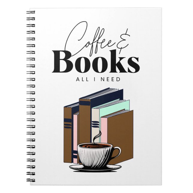 Coffee and Books is All I Need Vintage (Front)