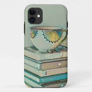 Coffee and books lovers gift iPhone 11 case