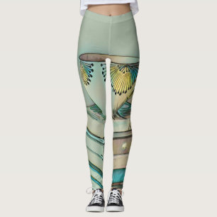 Coffee and books lovers gift leggings
