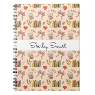 Coffee and Books Notebook – Cosy Reader Aesthetic 