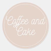 Coffee and Cake Bakery Logo