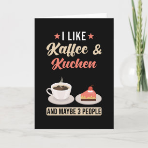 Coffee And Cake Card