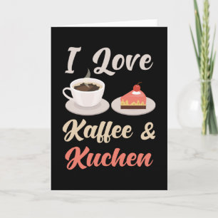 Coffee And Cake Card
