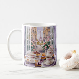 Coffee and Cake in Paris France - Dreamy Desserts Mug