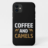 Coffee And Camels Funny Camel Animal Lover Graphic