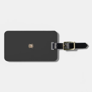 Coffee And Cats Cat Coffee Vintage Vector Art Shir Luggage Tag