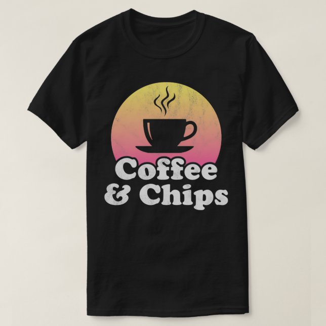 Coffee and Chips Pullover  (Design Front)