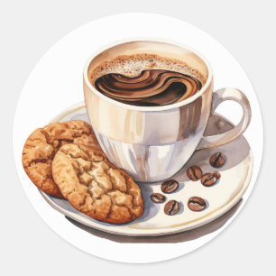 Coffee and Cookies Stickers